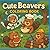 Cute Beavers Coloring Book:...