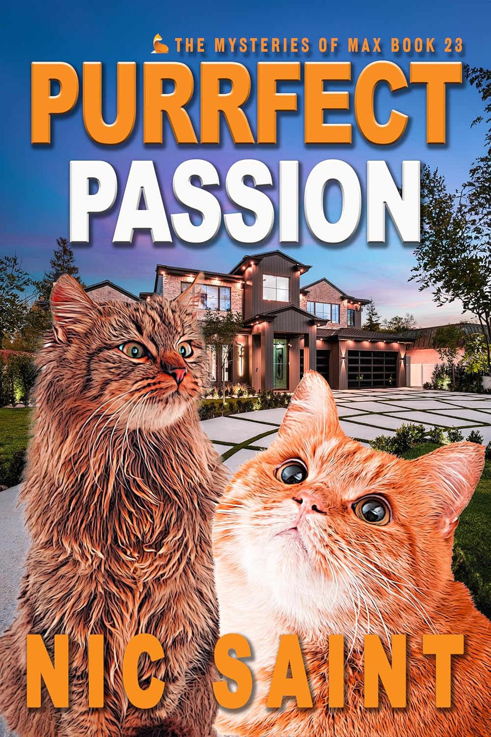 Purrfect Passion (The Mysteries of Max #23)