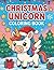 Christmas Unicorn Coloring ...