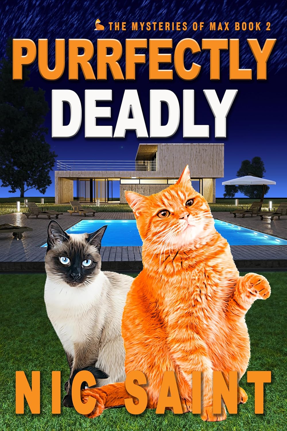 Purrfectly Deadly (The Mysteries of Max, #2)