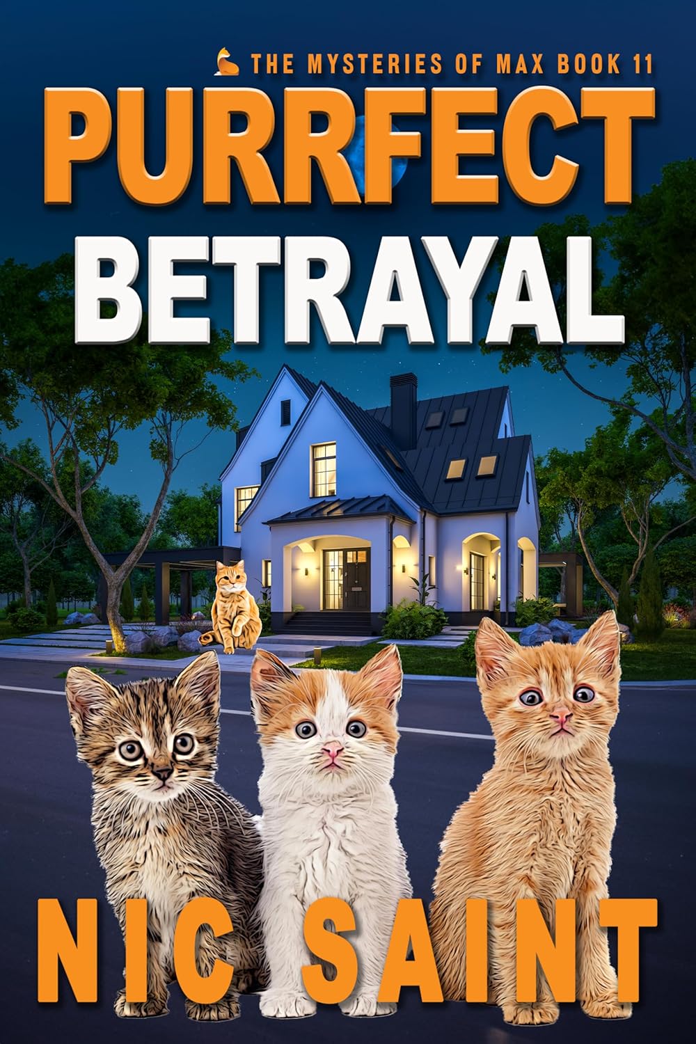 Purrfect Betrayal (The Mysteries of Max #11)