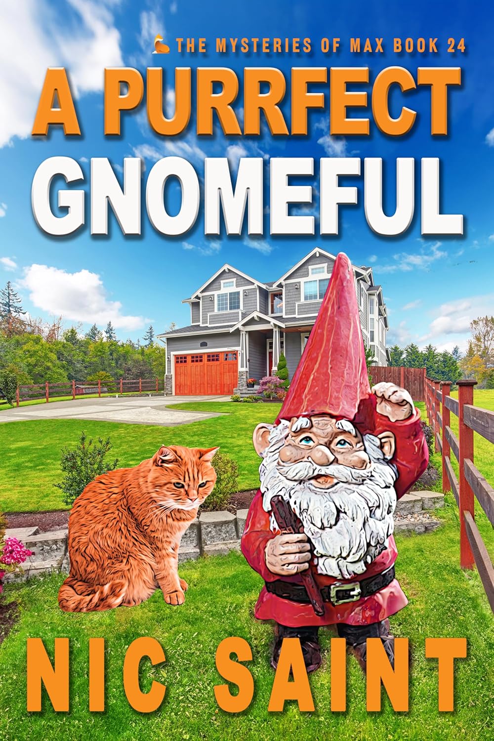 A Purrfect Gnomeful (The Mysteries of Max #24)
