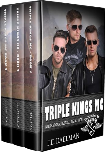 Triple Kings MC Boxed Set (Full Steamy MC Romance Series, 3 Books)