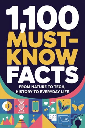 Unusual Facts for Bright Minds: 1099 + Wild Facts You’ll Want to Tell Someone: From Nature to Tech, History to Everyday Life! (Kindle Edition)