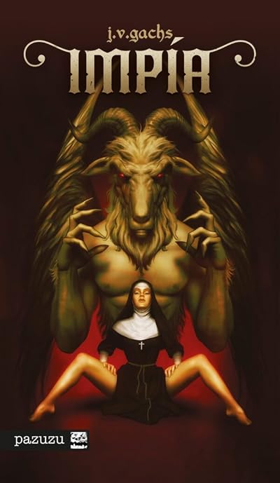 Portada de Impía, de J.V. Gachs