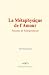 La Métaphysique de l’Amour by Arthur Schopenhauer