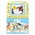 Bluey Read & Doodle - Learning resources for kids, a magnetic drawing pad, an easy-to-use pen, 22-page board book for reading and drawing