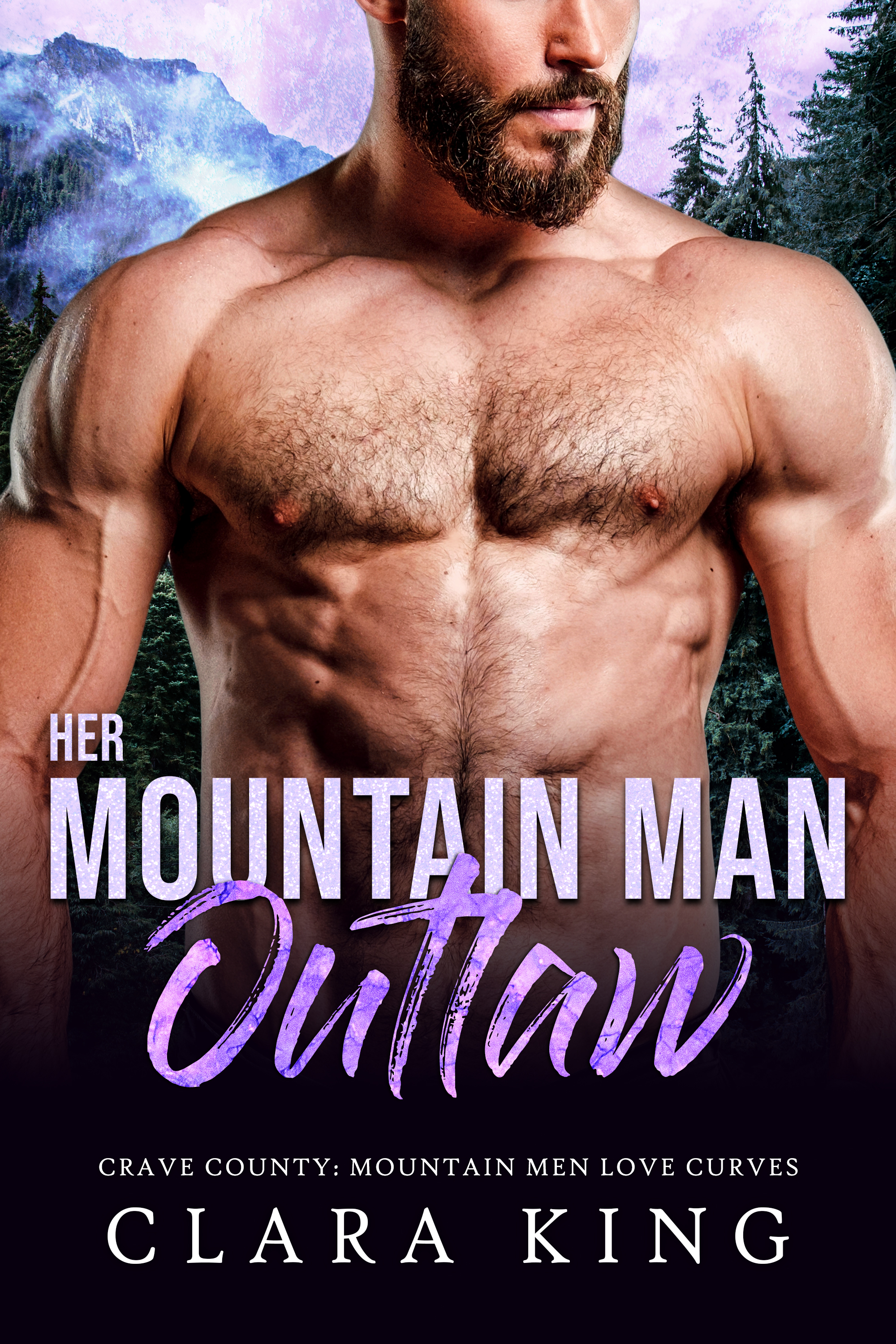 Her Mountain Man Outlaw (Crave County: Mountain Men Love Curves)