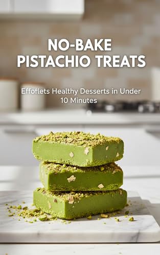 No-Bake Pistachio Treats: Effortless Healthy Desserts in Under 10 Minutes: Quick, wholesome pistachio-based sweets you can make anytime. (Kindle Edition)