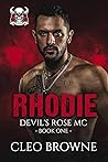 Book cover for Rhodie (Devil's Rose MC #1)