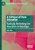 A Critique of Pure Educatio...