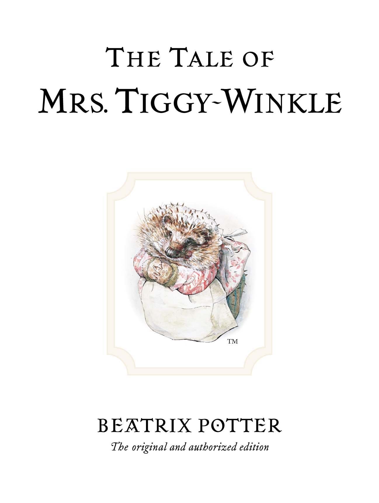 The Tale of Mrs. Tiggy-Winkle (World of Beatrix Potter, #6)