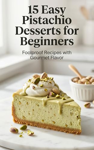 15 Easy Pistachio Desserts for Beginners: Foolproof Recipes with Gourmet Flavor: Simple, delicious, and effortlessly elegant recipes anyone can make (Kindle Edition)