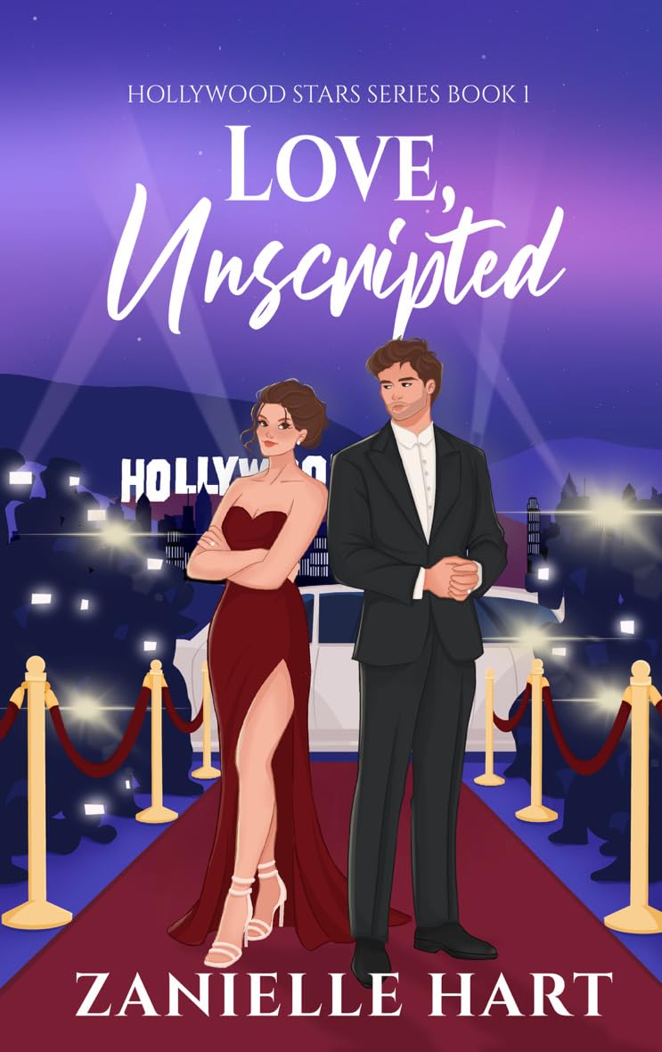 Love, Unscripted: A Marriage of Convenience Celebrity Romance (Hollywood Stars #1)