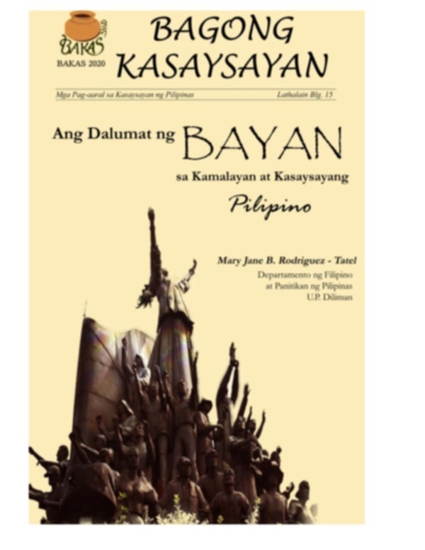 Ang Dalumat ng Bayan sa Kamalayan at Kasaysayang Pilipino