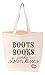 Boots, Books, and Stolen Kisses Tote