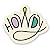 Howdy Sticker