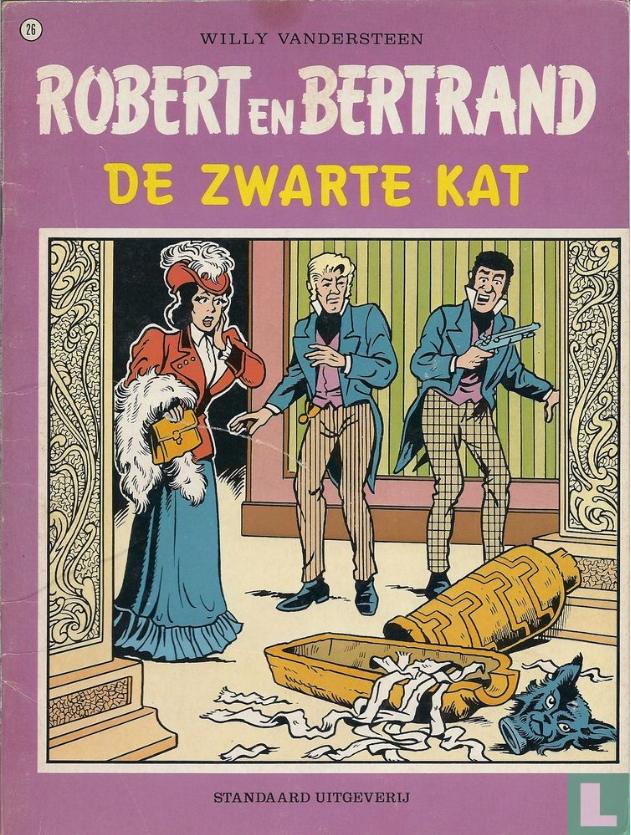 De zwarte kat (Robert en Bertrand, #26)