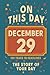 Happy Birthday! December 29: On This Day in Headlines – Nostalgic December 29 History Book with Authentic News and Memories – Perfect Birthday or Anniversary Gift
