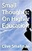 Small Thoughts: On Higher E...