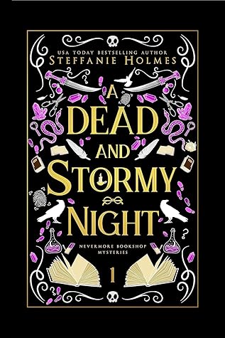 A Dead and Stormy Night (Nevermore Bookshop Mysteries, #1)