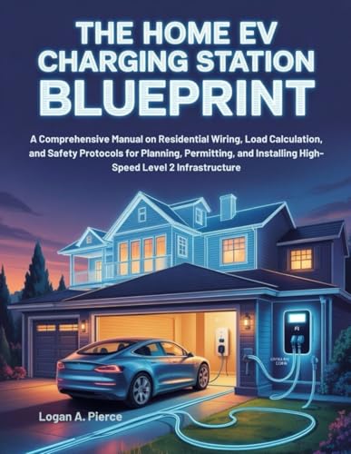 The Home EV Charging Station Blueprint: A Comprehensive Manual on Residential Wiring, Load Calculation, and Safety Protocols for Planning, Permitting, and Installing High-Speed Level 2 Infrastructure (Paperback)