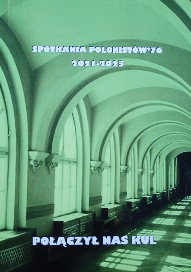 Połączył nas KUL. Spotkania polonistów '76 - 2021-2023