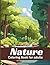 Nature Coloring Book for Ad...