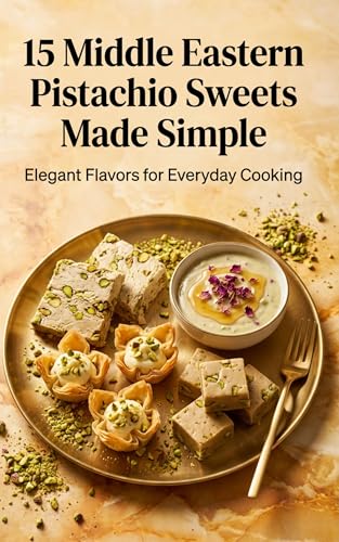 15 Middle Eastern Pistachio Sweets Made Simple: Elegant Flavors for Everyday Cooking: Easy homemade desserts inspired by classic Middle Eastern flavors (Kindle Edition)