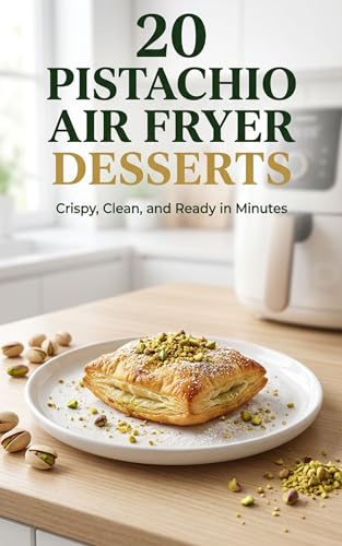 20 Pistachio Air Fryer Desserts: Crispy, Clean, and Ready in Minutes: Healthy, fast, and flavor-packed treats powered by real pistachios (Kindle Edition)
