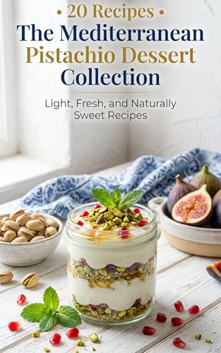 20 Recipes The Mediterranean Pistachio Dessert Collection: Light, Fresh, and Naturally Sweet Recipes: Wholesome Mediterranean desserts made with pistachios and natural sweetness. (Kindle Edition)