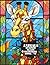 Animals Stained Glass Colou...