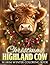 Christmas Highland Cow Colo...