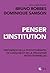 Penser l'institution by Bruno Robbes