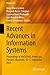 Recent Advances in Information Systems: Proceedings of the ICRAIS, Pointe aux Piments, Mauritius, 10–12 September 2025 (Progress in IS)