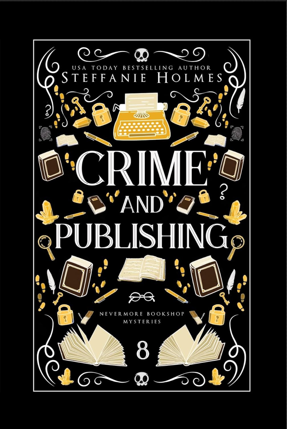 Crime and Publishing (Nevermore Bookshop Mysteries, #8)