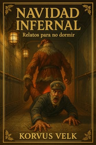Portada de Navidad Infernal. Relatos para no dormir, de Korvus Velk