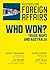 Who Won?: Trade Wars and Australia; Australian Foreign Affairs 26