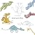 A Colouring Book of Dragons by Sally Foster