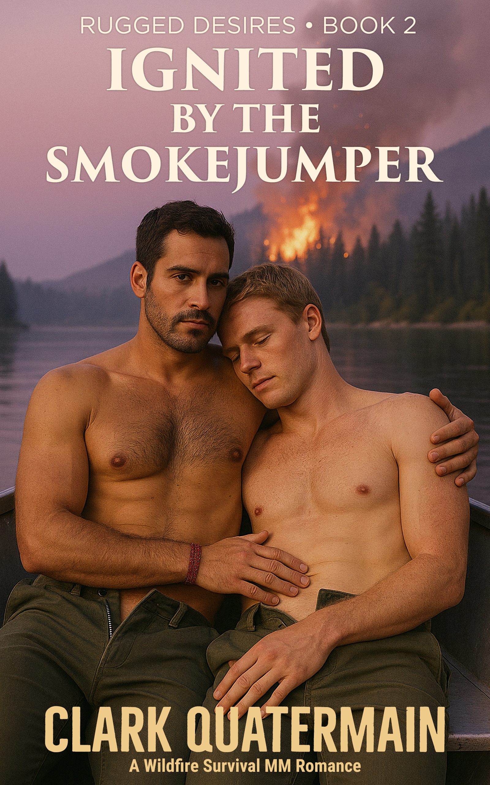 Ignited by the Smokejumper: A Wildfire Survival MM Romance (Rugged Desires Book 2)