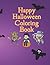 halloween coloring book for kids ages 4-8-12 by Michael Cameron
