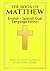 The Book of Matthew: Englis...