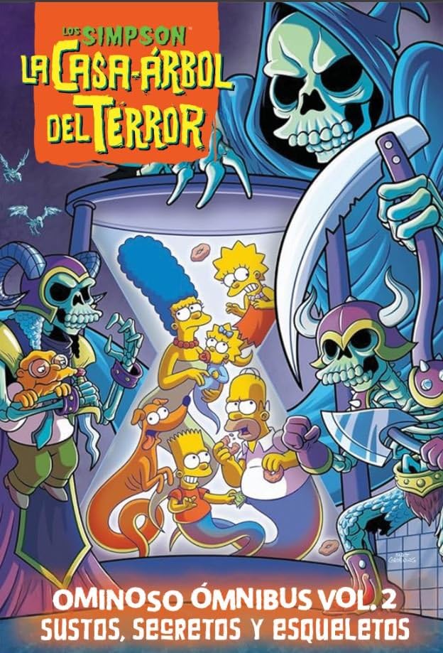 Los Simpson: La casa-árbol del terror 2: Ominoso Ómnibus vol. 2 Sustos, secretos y esqueletos (Hardcover)