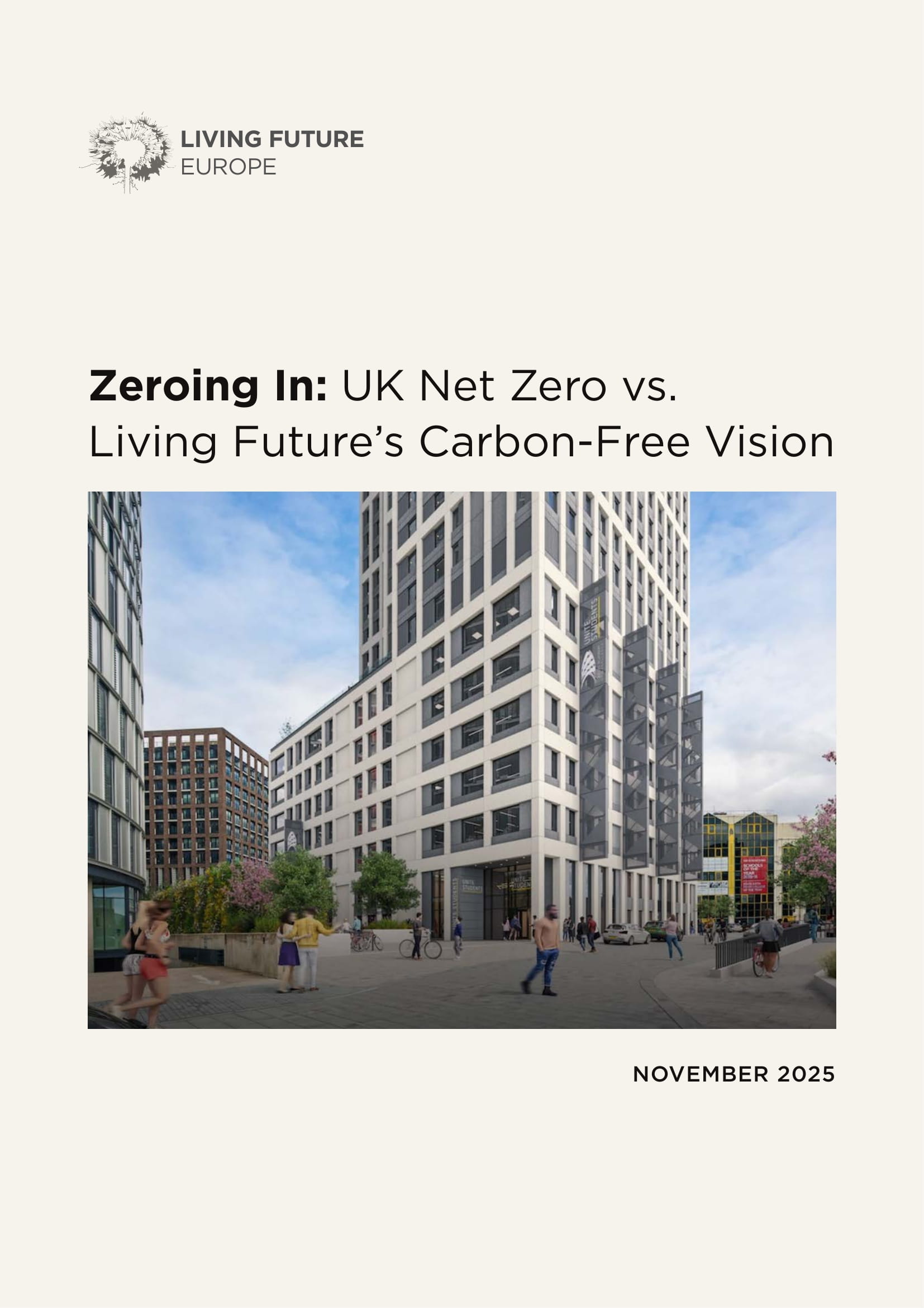 Zeroing In: UK Net Zero vs. Living Future’s Carbon-Free Vision