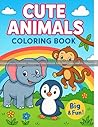 BONECO: Animal Coloring Book: 30 Fun and Cute Animals for Kids Ages 4–8