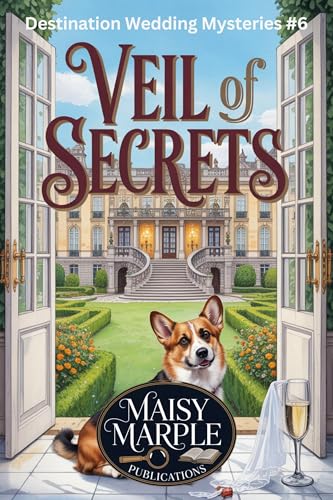 Veil of Secrets: A Destination Wedding Travel and Dog Cozy Mystery (Destination Wedding Cozy Mystery Series)