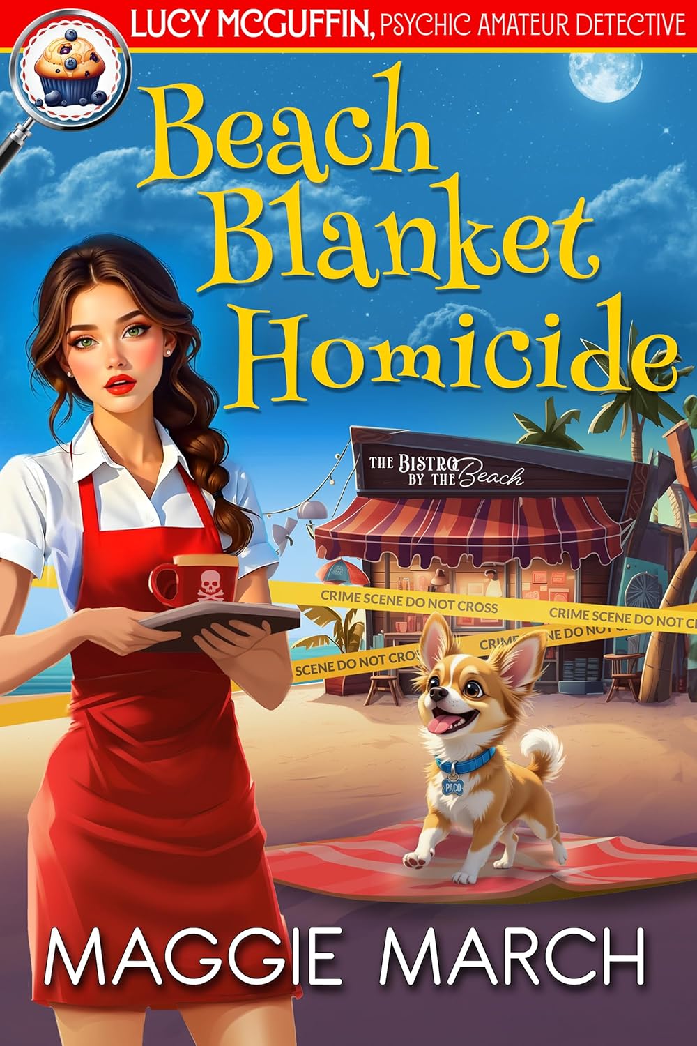 Beach Blanket Homicide (Lucy McGuffin, Psychic Amateur Detective #1)