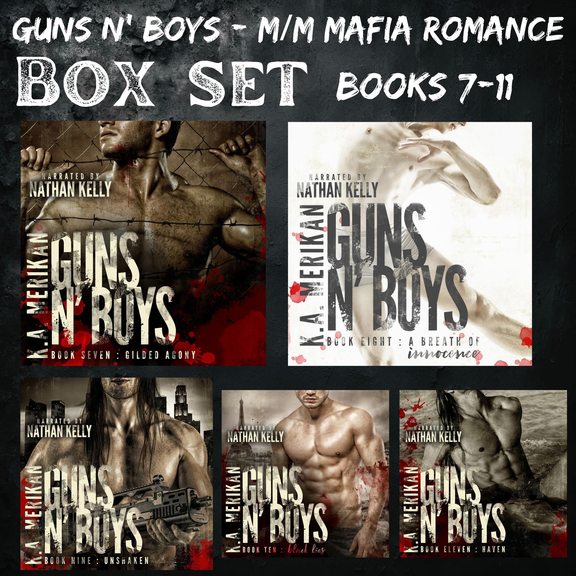 Guns n' Boys Box Set: Books 7-11: M/M Mafia Romance (Audible Audio)
