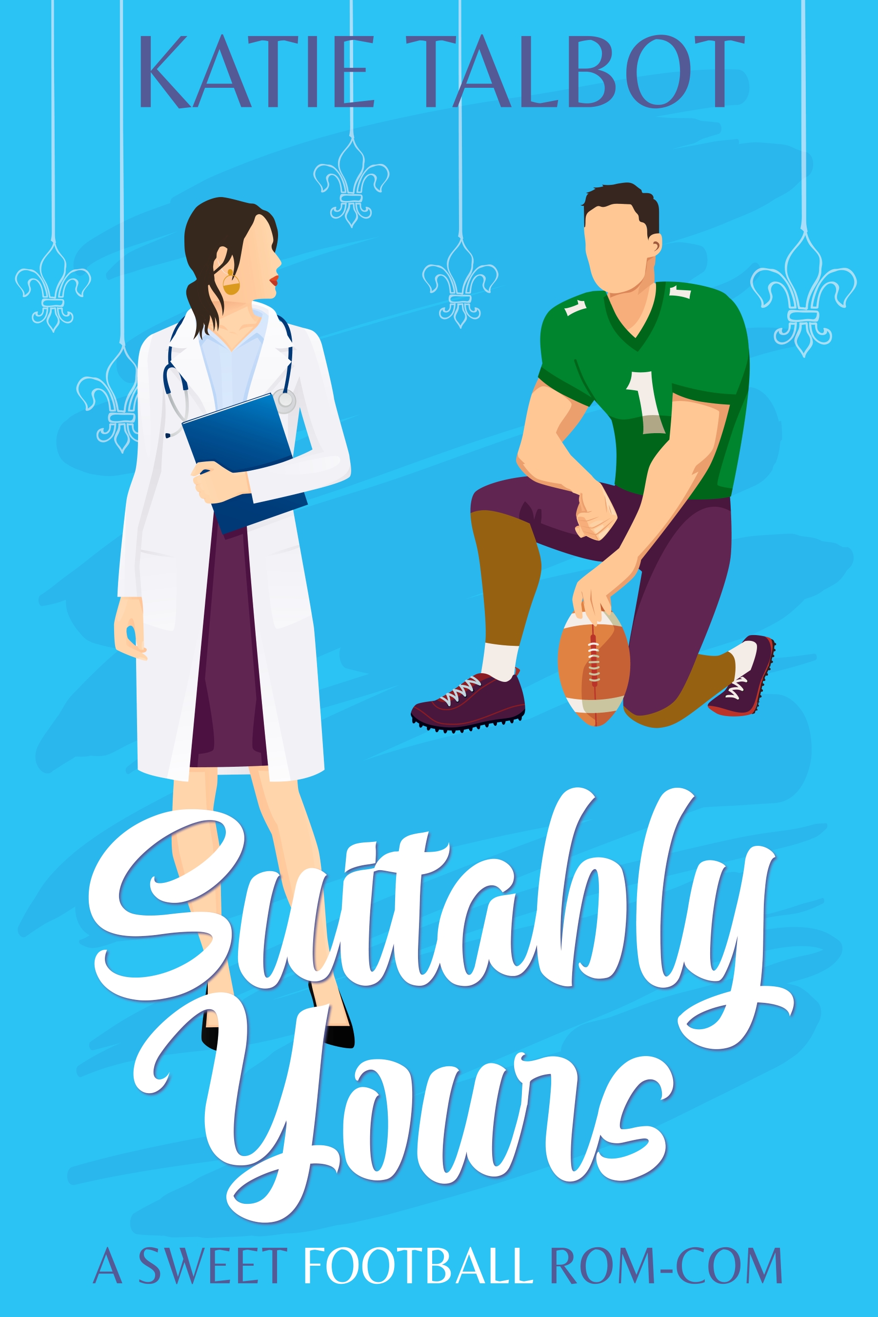 Suitably Yours: A Sweet Football Rom-Com Novella (Celebrity Love in New Orleans, .5)