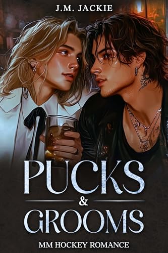 Pucks & Grooms: M|M Hockey Romance (Love on the Ice Book 6)